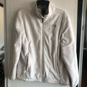 The North face fuzzy zip up jacket size xl